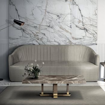 Daytona Marble Coffee Table - Sizes Available