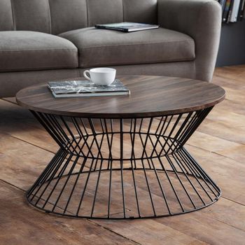 Jersey Walnut 79cm Round Coffee Table