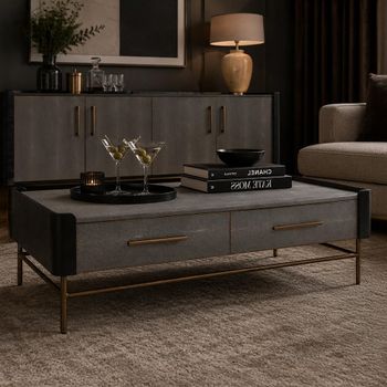 Limoges 2 Drawer Coffee Table