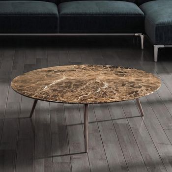 Livia Marble Round Coffee Table - Sizes Available