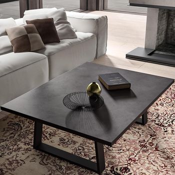 Modern Kali Anthracite Grey Large Coffee Table