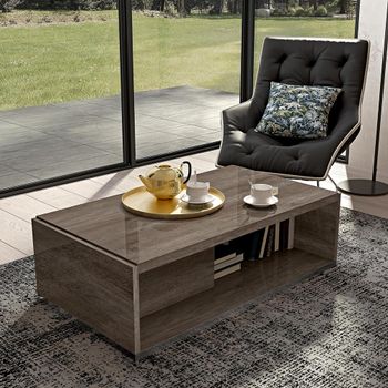 Modern Medea Vintage Oak Coffee Table