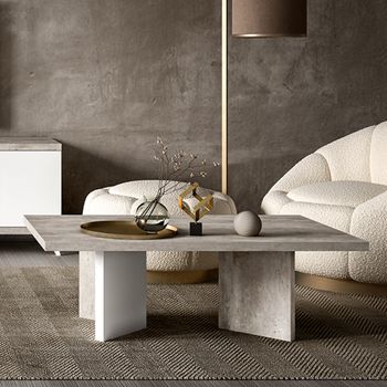Modern Treviso White Coffee Table