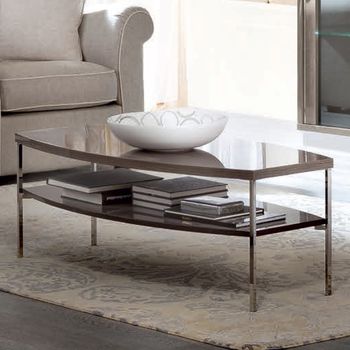 Platinum Italian Silver Birch Coffee Table