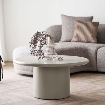 Nagano Concrete Round Coffee Table