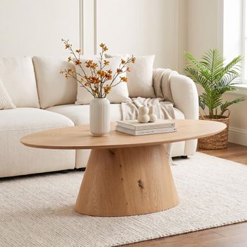 Palma Oak Oval Coffee Table