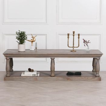Rustic Mango Wood Large Coffee Table