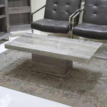 Marble Rectangle Light Saturn Occasional Tables - Sizes Available