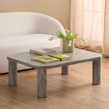 Solano Grey Marble Effect Coffee Table