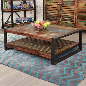 Urban Chic Reclaimed Wood Coffee Table