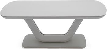 Lazzaro Light Grey Matt Coffee Table