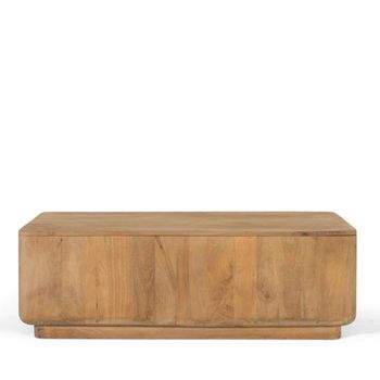 Wrenley Natural Mango Wood Coffee Table