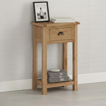 Kilmore Oak 1 Drawer Console Table