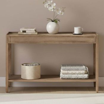 Chesterton Natural Rattan Console Table