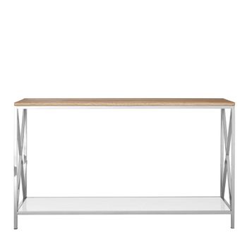 Chiswick Oak and Metal Console Table