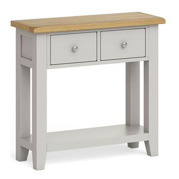 Clearance - Guildford Grey 2 Drawer Console Table - FSS16404