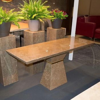 Clepsy Plus Marble Occasional Rectangle Table - Sizes Available
