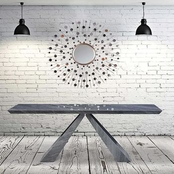 Butterfly Marble Occasional Rectangle Table - Sizes Available
