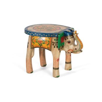 Interlachen Bench Elephant Mango Wood Brown