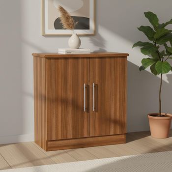 Sherwood Walnut 2 Door Hall Cabinet