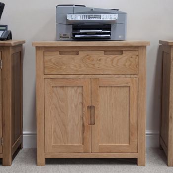 Moderna Oak Occasional 2 Door Cupboard