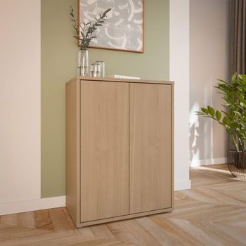 Alice Springs 2 Door Cupboard Elegancia Oak