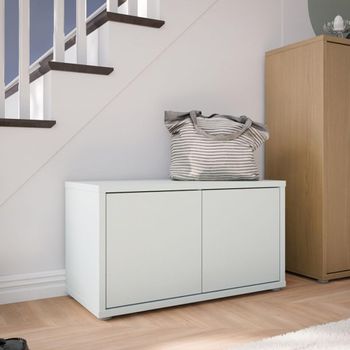 Alice Springs Light Grey Storage 2 Door Cabinet
