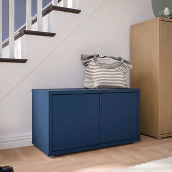 Alice Springs Storage 2 Door Cabinet Night Blue
