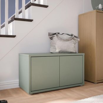 Alice Springs Sage Green Storage 2 Door Cabinet