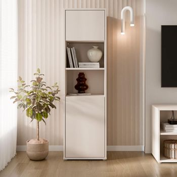Alice Springs Sand Storage 2 Door Tall Cabinet