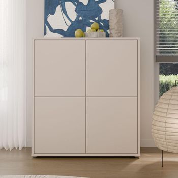 Alice Springs Sand Storage 4 Door Cabinet