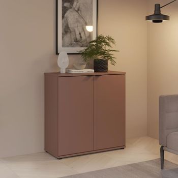 Ganymede Terracotta 2 Door Hall Cabinet