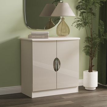 Camden Cashmere 2 Door Hall Cabinet
