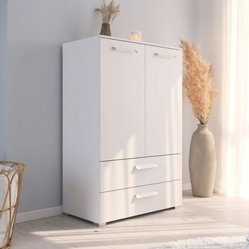 Evelyn 2 Door Cupboard Alpine White