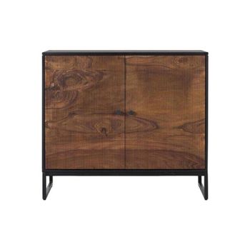 Venedocia Mango Wood 2 Door Small Hall Cabinet