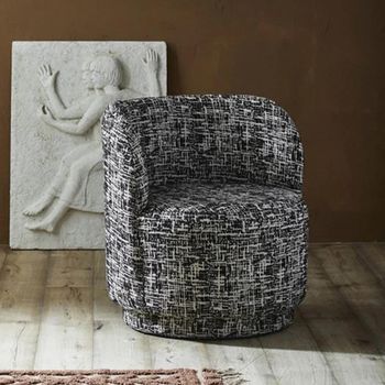 Bomu Fabric Lounge Chair
