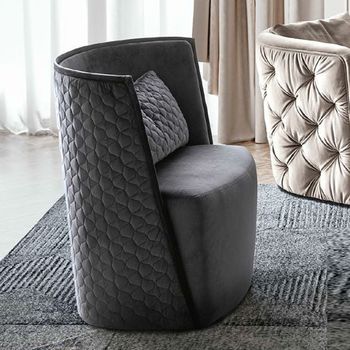 Nabucco Italian Grey Daytona Easy Chair