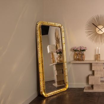 Kahlo Bronze Floor Mirror