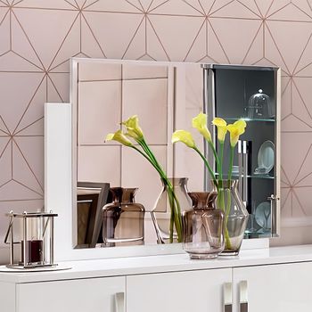 Roma Italian White Mirror
