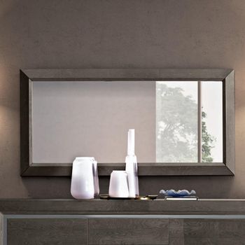 Elite Italian Silver Birch Wall Mirror