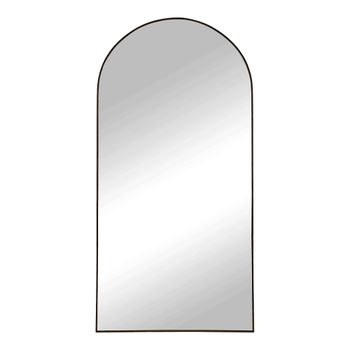 Madrid Black Arch Floor Standing Mirror - 90cm x 180cm