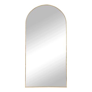 Madrid Brass Arch Floor Standing Mirror - 90cm x 180cm