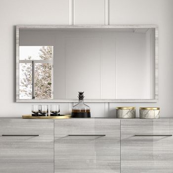 Mia Grey Wall Mirror - 140cm