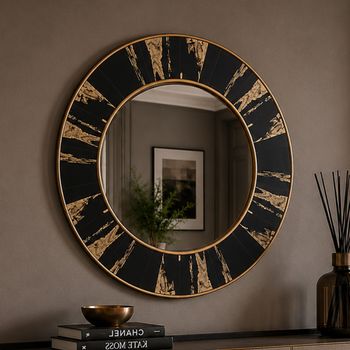 Vesna Round Wall Mirror - 100cm x 100cm