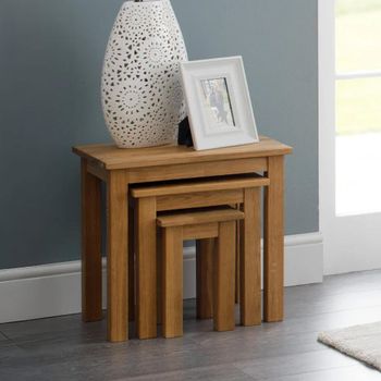 Coxmoor Oak Nest of Tables - Set of 3
