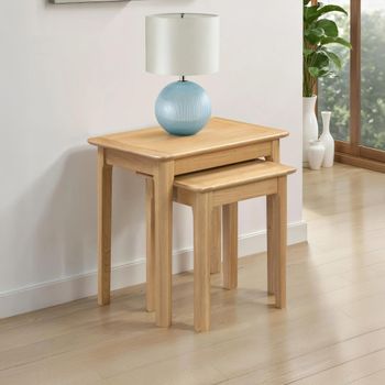 Cotswold Oak Nest of Tables - Set of 2