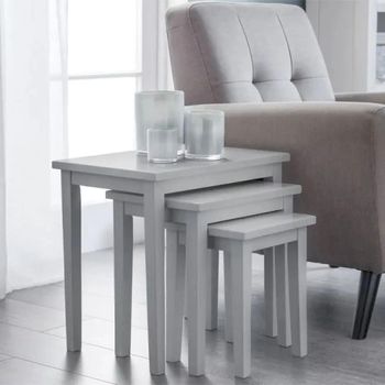 Cleo Grey Nest of Tables - Set of 3