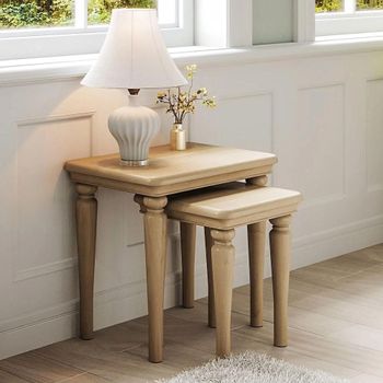 Cromwell Oak Nest of Tables - Set of 2