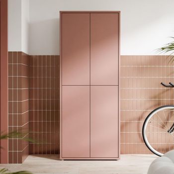 Alice Springs Terracotta 4 Door Shoe Cabinet