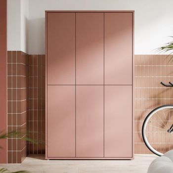 Alice Springs Terracotta 6 Door Shoe Cabinet